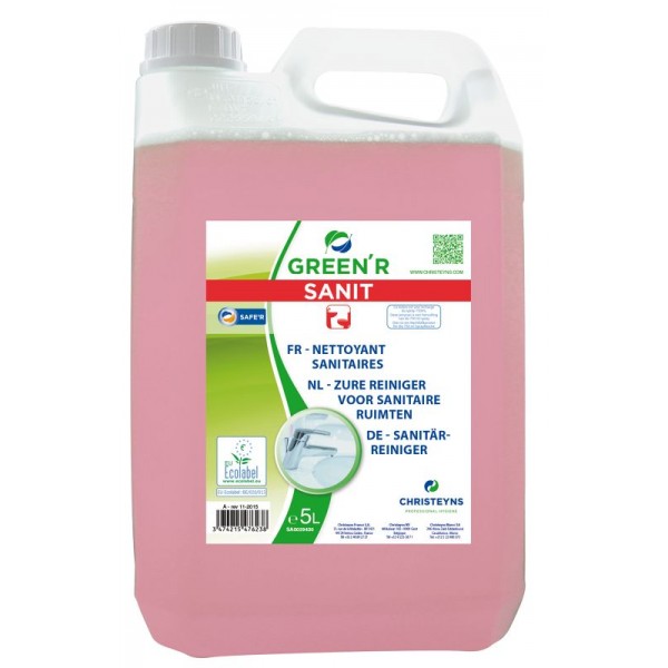 Nettoyant sanitaire GREEN'R 5L