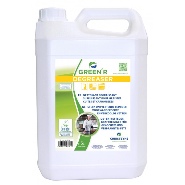 Produit nettoyant vitre CHRISTEYNS GREEN'R WIND - 5 L