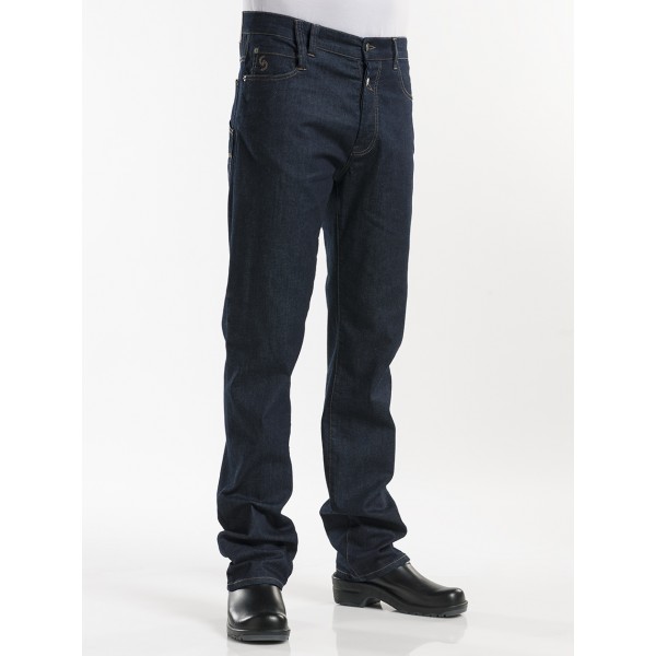 Jeans cuisinier homme