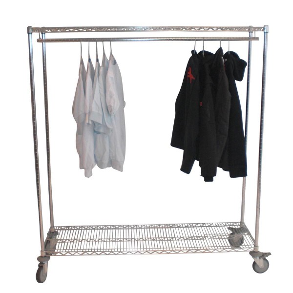 Penderie mobile 2 barres 1825