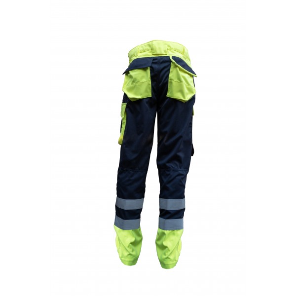 Navy/jaune (Dos)