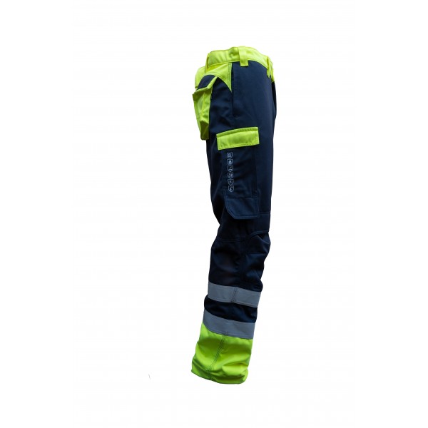 Navy/jaune (Droite)