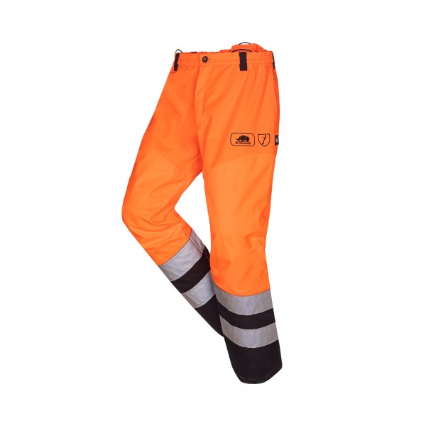 Pantalon HV débroussaillage