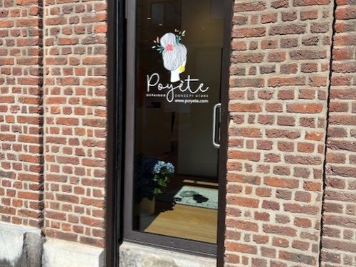 Entrée du concept store Poyète